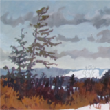 Oil on canvas 24in x 48in Dune Climb